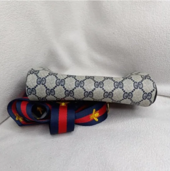 Authentic Vintage Gucci GG Monogram Supreme Clutch Fanny Bum Waist Belt Bag - Picture 6 of 11